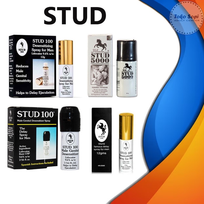 Lancar24- Stud 100 Gold Black Stud 5000 Delay Spray Pria