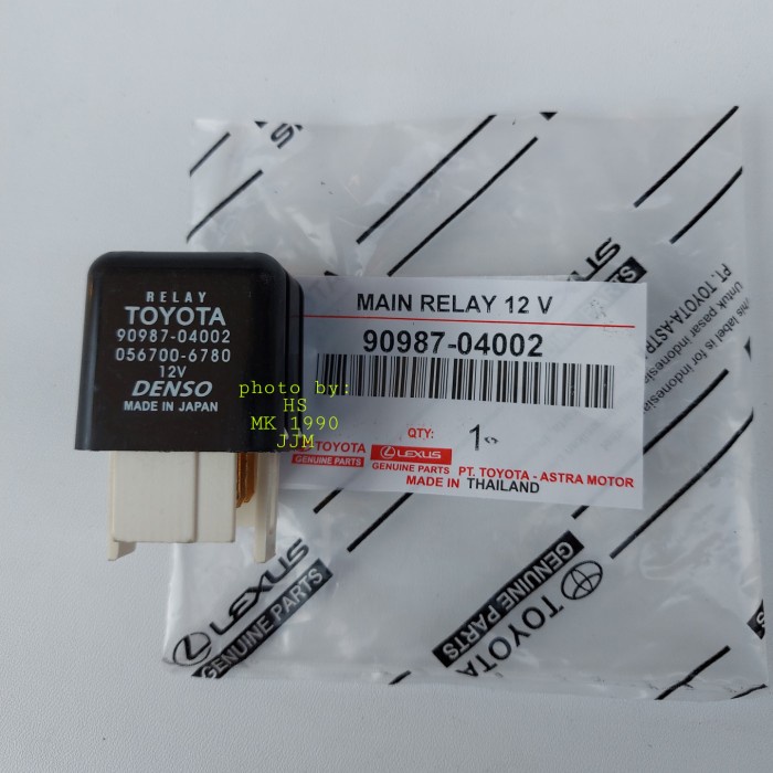 Relay Fuse Box Main Engine Mesin Efi Hitam Kaki 5 Corolla Twincam Ori