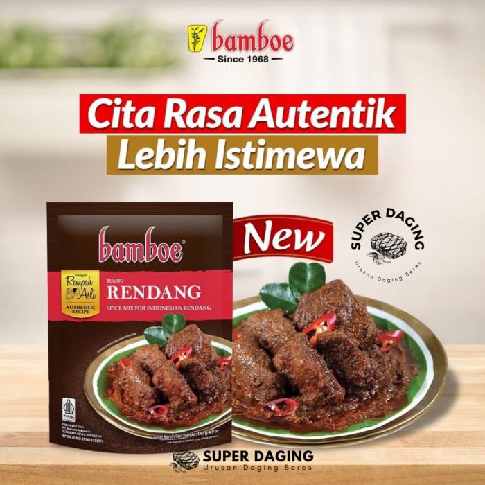 

UE686 Bumbu Instan Rendang Bamboe - Super Daging Tangerang SALE
