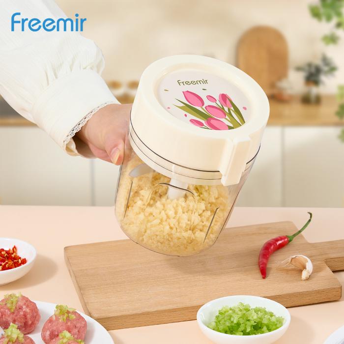 

UT462 (EXCLUSIVE) Freemir Chopper 11cm Penghalus Bumbu Masak Jumbo Instan Praktis Hemat Tenaga Alat