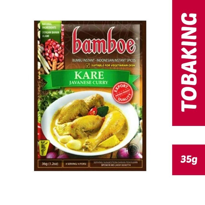 

UT485 Bamboe kare bumbu instan TERBARU