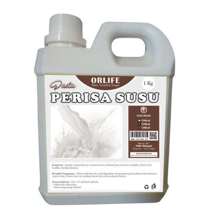 

Lezat- Perisa Pasta Susu Orlife 1 Kg