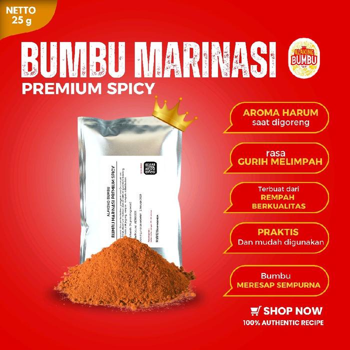 

FQ300 ALAKING BUMBU KEMASAN SACHET BUMBU MARINASI ORIGINAL DAN SPICY INSTAN SALE