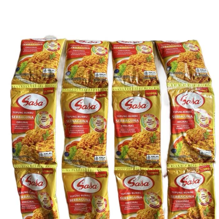

FH502 20 Pcs Tepung Sasa Serbaguna 32 Gram Bumbu Masak Bubuk Instan TERMURAH