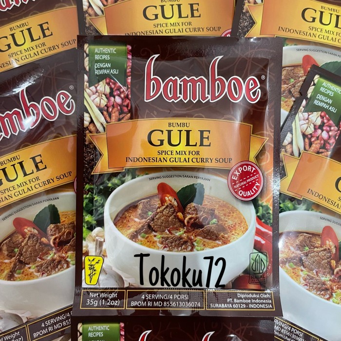 

GV525 Bamboe Bumbu Instan Gule 35 gr FREE ONGKIR
