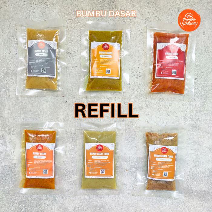 

RB374 BUMBU DASAR MERAH PUTIH KUNING TUMIS OREN - BUMBU INSTAN PREMIUM BY BUMBU WILONA TERMURAH