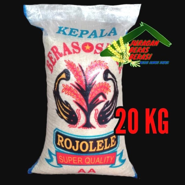 

Lezat- BERAS KEPALA SUPER ROJOLELE 20KG