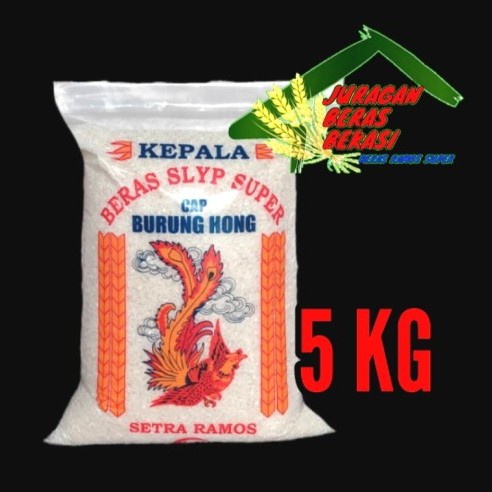 

Lezat- BERAS RAMOS SETRA CAP BURUNG HONG 5KG MURAH