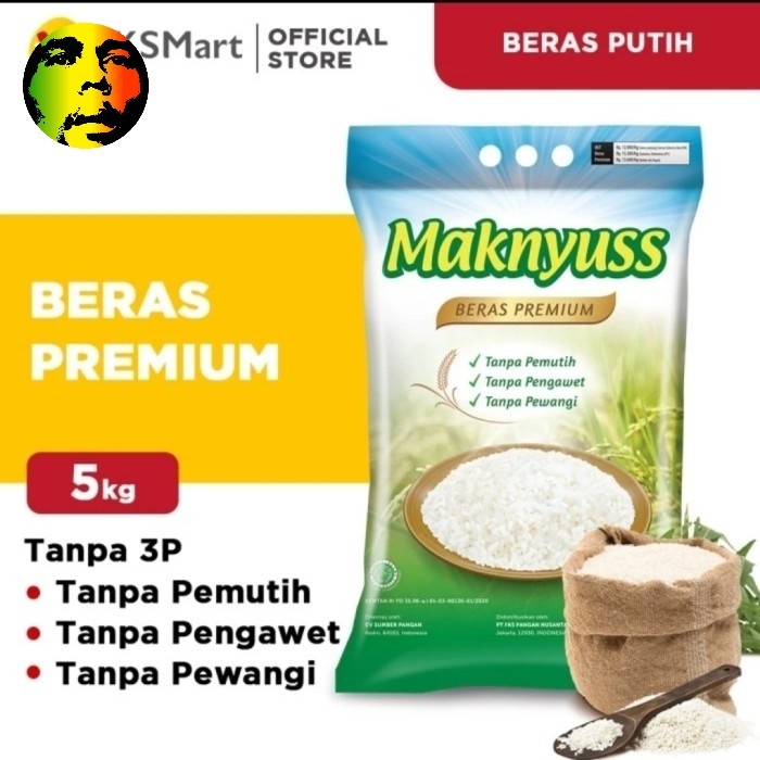 

Lezat- Maknyuss beras premium 5kg