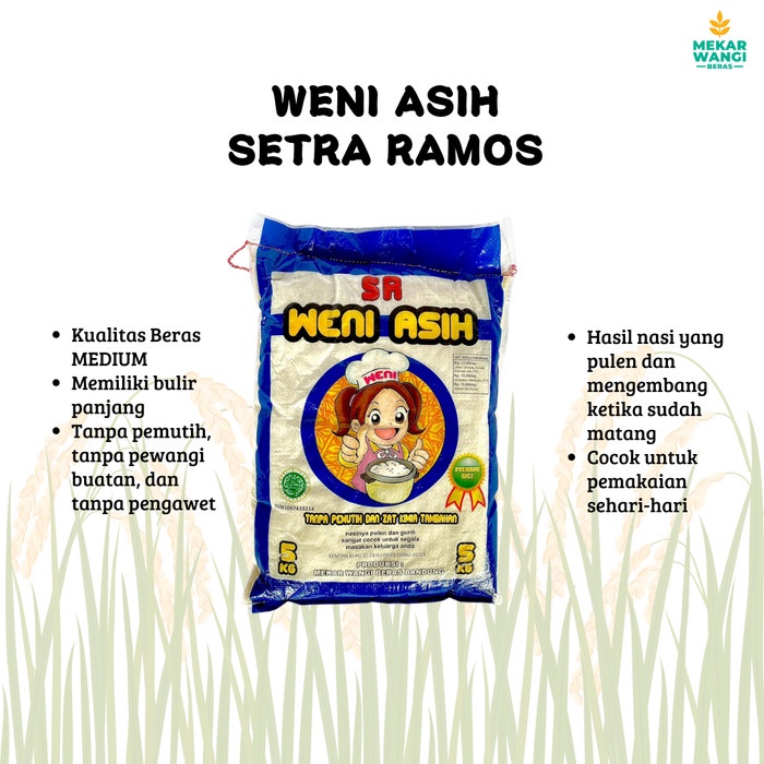 

Lezat- BERAS WENIASIH SETRA RAMOS 5kg
