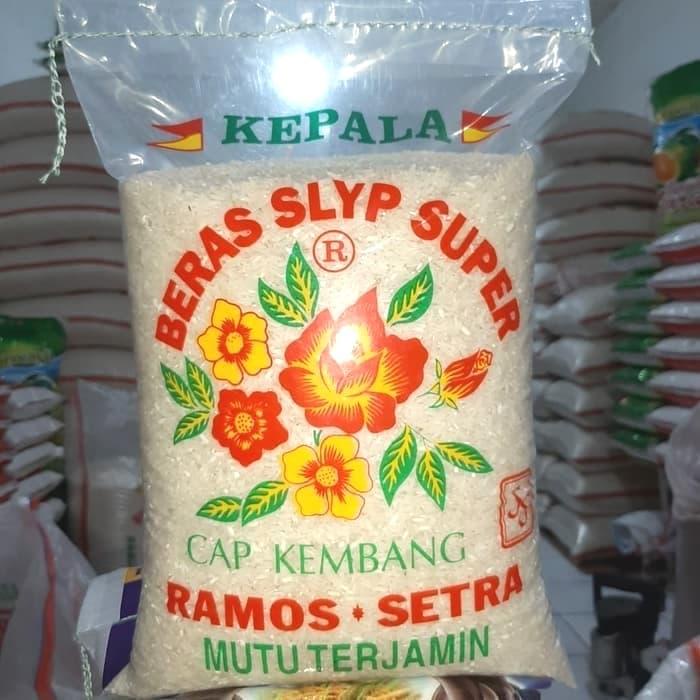 

Lezat- Beras cap kembang sentra ramos 5kg