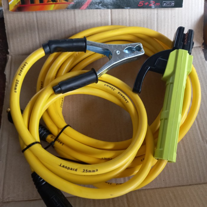 PAKET SET TANG LAS & TANG MASA & KABEL 5 METER STANG LAS LISTRIK TITAN ORIGINAL QUALITY