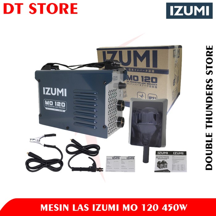 IZUMI MO 120 MESIN LAS INVERTER MMA120 120A 450WATT ORIGINAL QUALITY