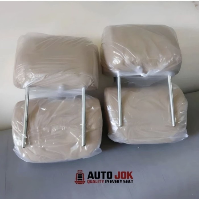 PREMIUM Headrest unt jok depan innova lama 2 pcs sandaran kepala jok innova
