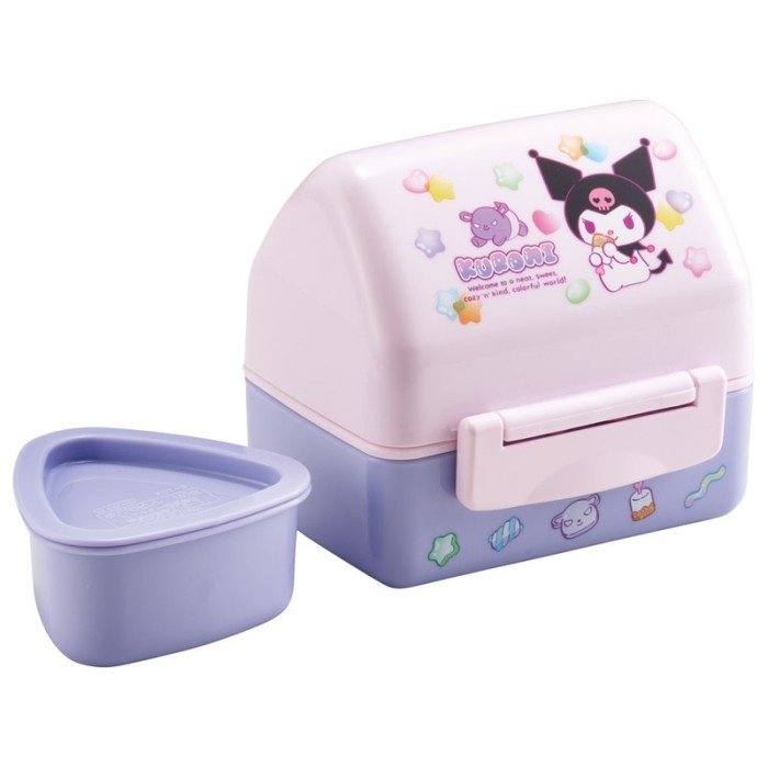 PREMIUM Antibacterial Onigiri Lunch Box 240ml - Kuromi