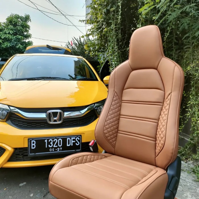 PREMIUM sarung jok mobil honda brio