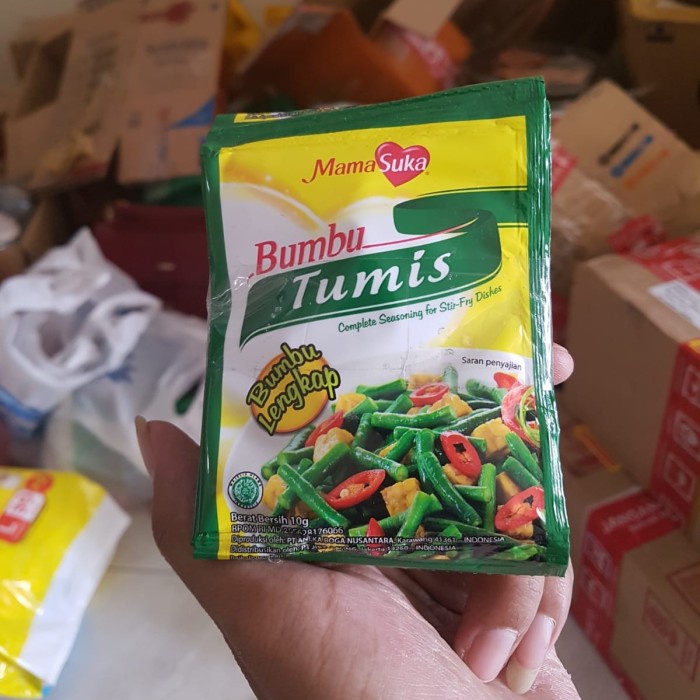 

HG145 MamaSuka Bumbu Tumis 10g-Bumbu Instan Sachet-Harga Satuan-Grosir-Murah STOK TERBATAS