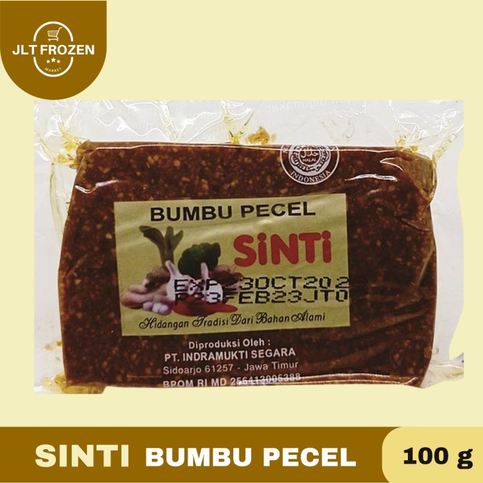 

JJ686 Sinti Bumbu Pecel / Bumbu Kacang / Praktis / Instan 100g FREE ONGKIR