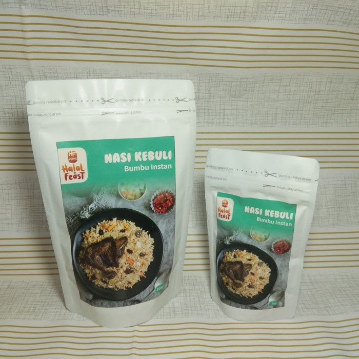 GV636 NASI KEBULI BUMBU INSTAN BY HALAL FEAST GRATIS ONGKIR
