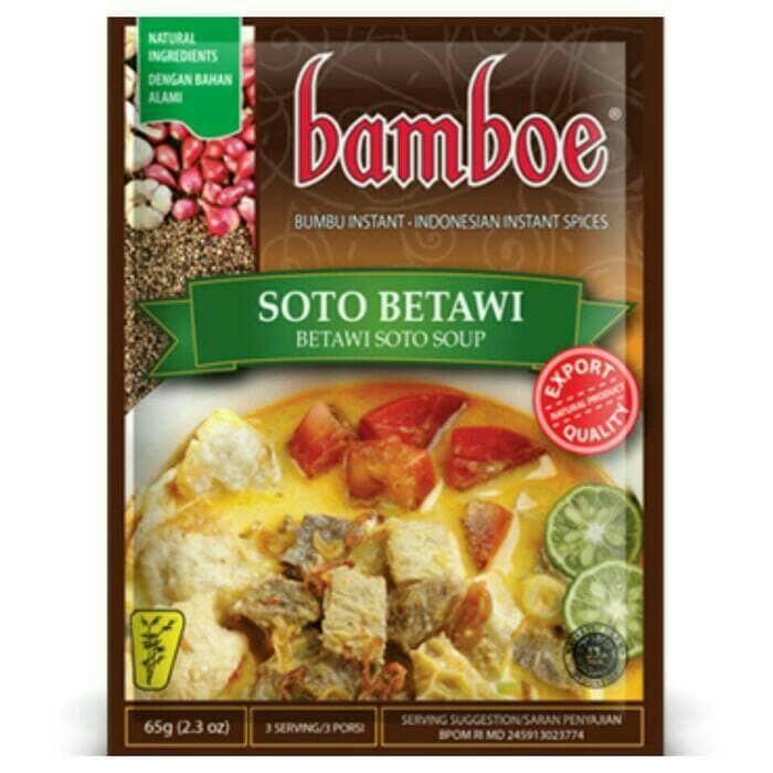 

ED808 Bumbu Instan Bamboe Soto Betawi PROMO SPECIAL