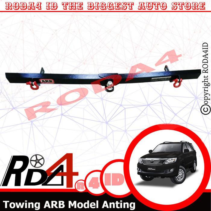 Towing Arb Gran Fortuner Bumper Belakang Besi Model Anting Full Body