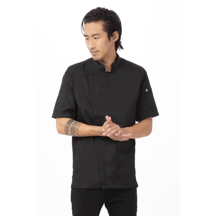 Produk Viral Chef Works Springfield Bcsz009 Chef Jacket/Jaket Koki Premium - Hitam Cod