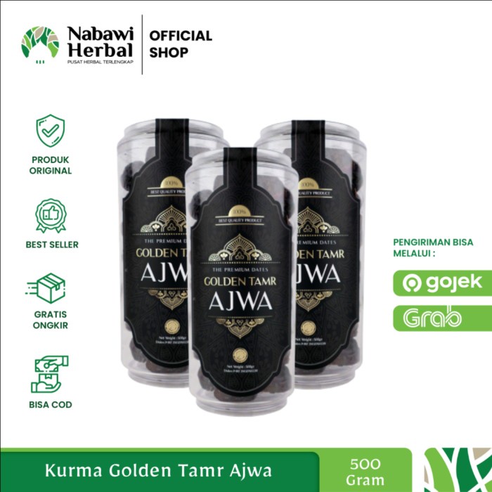 

Lezat- KURMA GOLDEN TAMR AJWA 500gr