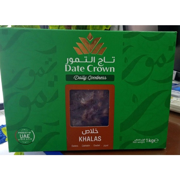 

Lezat- PROMO Kurma Date Crown Khalas 1kg original