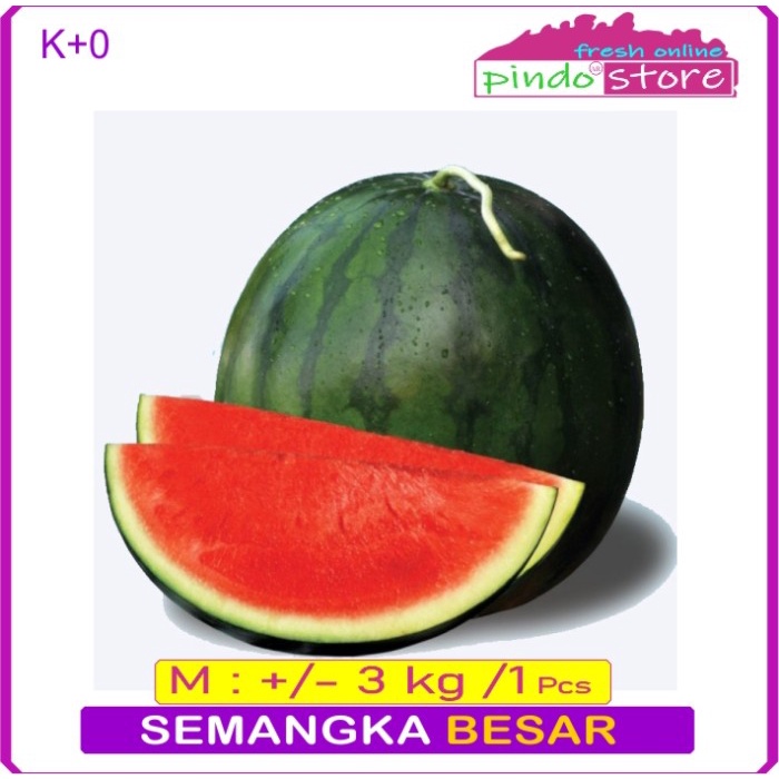 

Lezat- SEMANGKA MERAH BESAR TANPA BIJI UTUH / WATERMELON FRESH