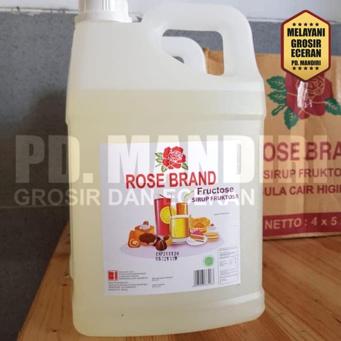 

Lezat- GULA CAIR ROSE BRAND 5Kg / FRUCTOSE ROSE BRAND / SIMPLE SYRUP