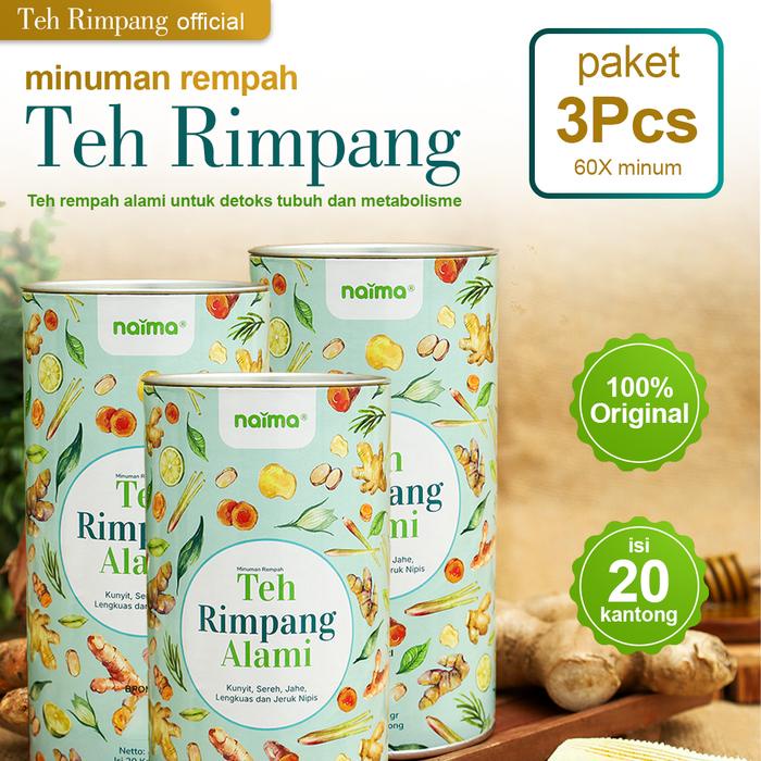 

[BPOM][JSR] Teh Rimpang 3PCS Alami ala dr.zaidul akbar - Teh Rimpang Halal dan Original dengan