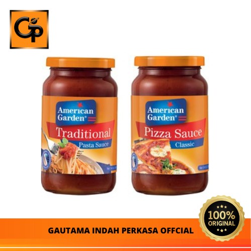 

Lezat- Saus Pizza American Garden Pizza Sauce Classic 397g