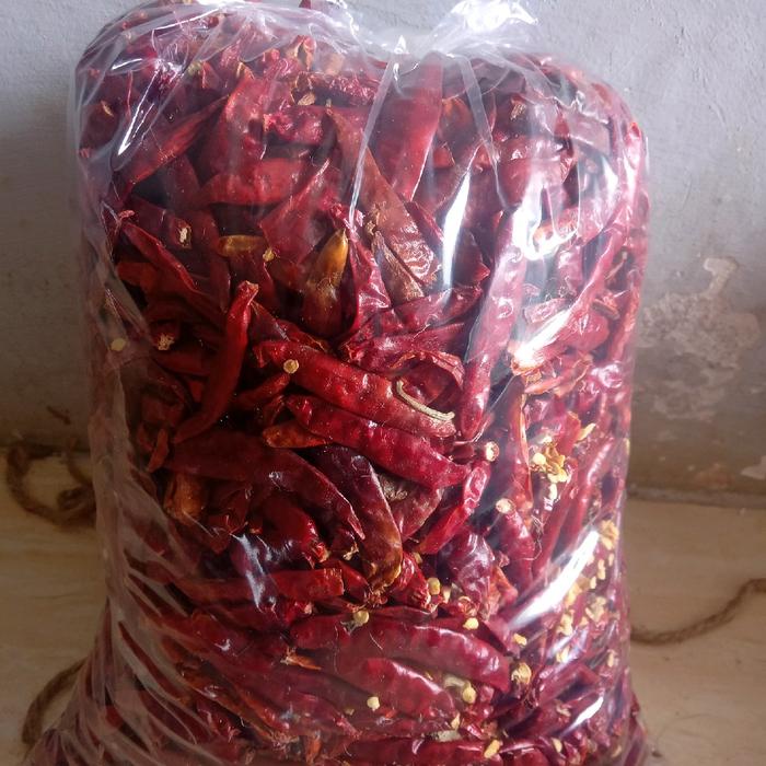 

Lezat- PROMO ..!! Cabe rawit kering Teja caplak Pedas kemasan 1KG. Alami Organik Cabai