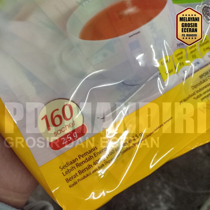 

Lezat- TROPICANA SLIM CLASSIC 2,5 GR / ISI 160 PCS / GULA JAGUNG / SWEETENER