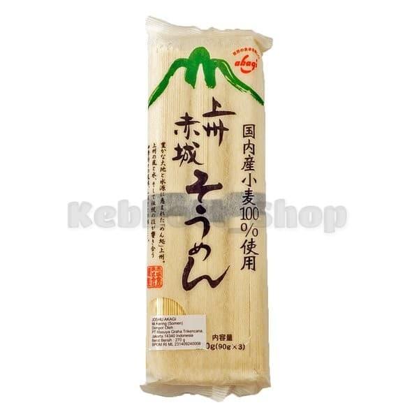 

Akagi Joshua Dried Somen Noodles 270gr Joshu Akagi Mie Kering Somen