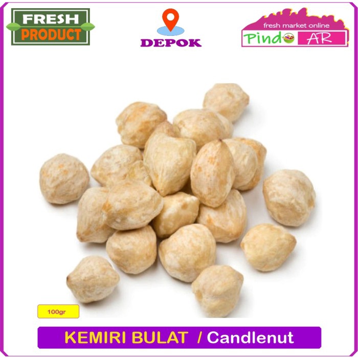 

Lezat- KEMIRI BULAT / CANDLENUT