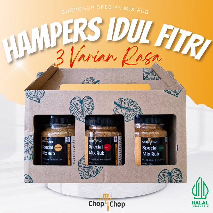 

Lezat- Hampers Chop Chop Special Mix Rub - 3 Varian Rasa Best Seller