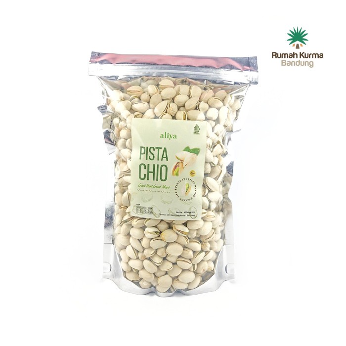 

Kacang Pistachio Panggang Original 1 Kg Pouch Renya Gurih Premium