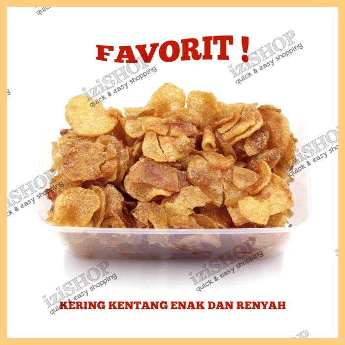 

(GoodSeller) KERING KENTANG Khas Bu Rudy