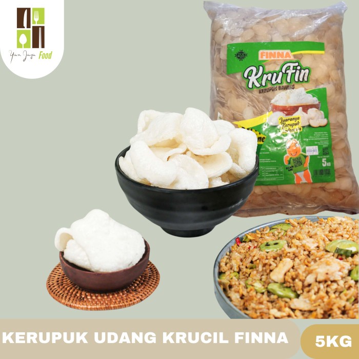 

Finna Kerupuk Rasa Bawang / Krupuk Mentah Krufin Kemasan 5KG