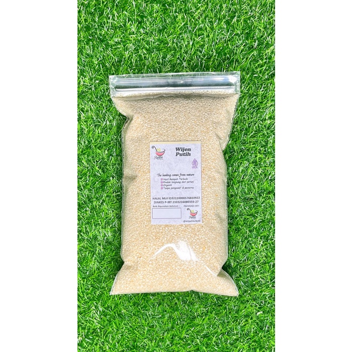 

WIJEN PUTIH 1 KG WHITE SESAME SEEDS