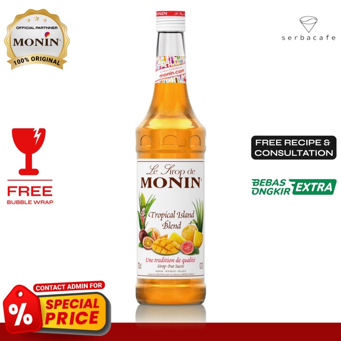 

Monin Syrup Tropical Island Blend (700 ml)
