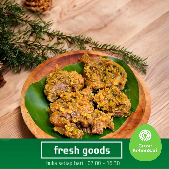 

(GoodSeller) daging kisi bumbu empal tinggal goreng 100 gr