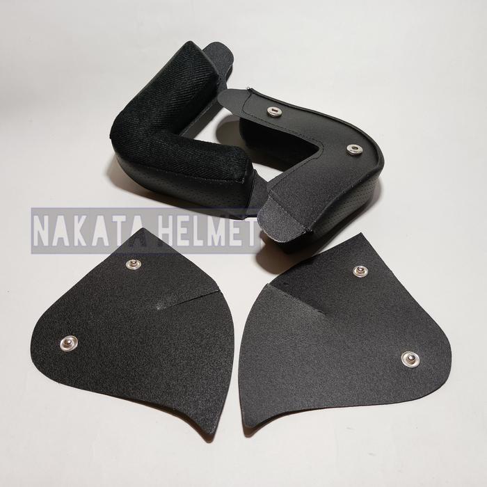 Busa helm Bogo retro Full set kulit Universal Premium