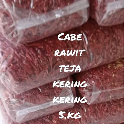 

Lezat- MURAH ( 1KG ) CABE RAWIT TEJA CAPLAK KERING IMFOR INDIA KULITAS SUPER PEDAS DAN MERAH