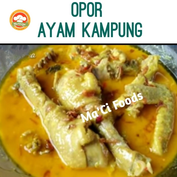 

Lezat- Opor Ayam ayam kampung, broiler 1 ekor