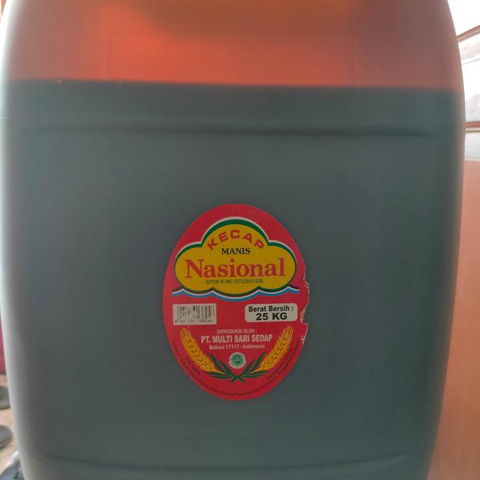 

Lezat- Kecap nasional jerigen 25 kg