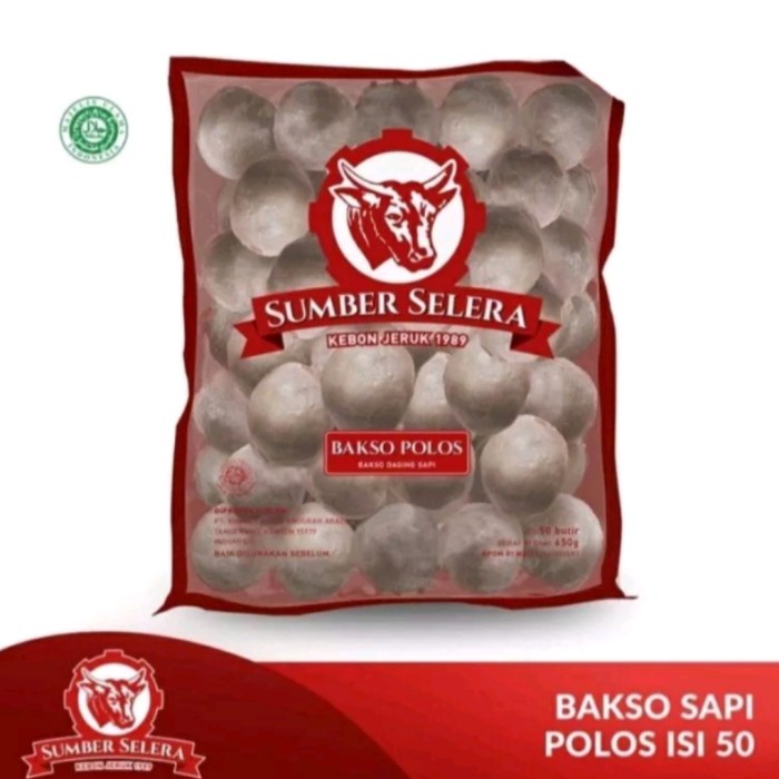 

Lezat- Bakso Sumber Selera SB Kebon Jeruk isi 50pc