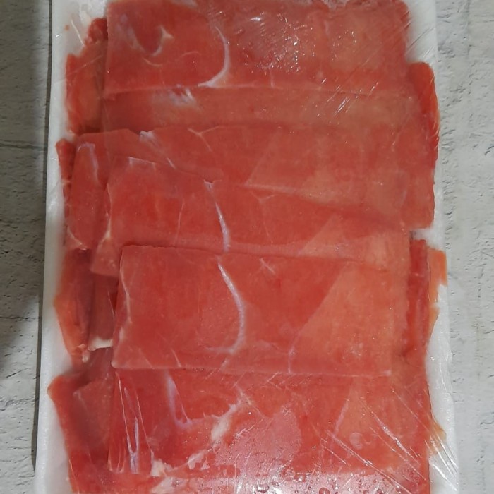 

Lezat- beef slice australia bebaslemak 500gr