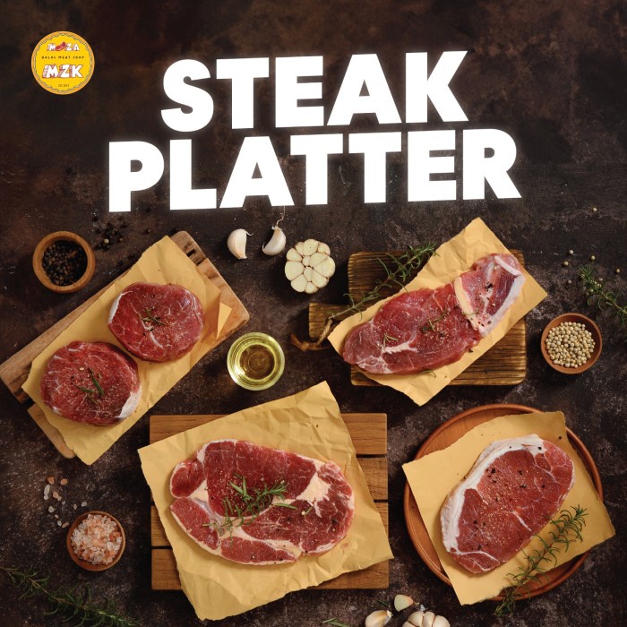 

Lezat- STEAK PLATTER